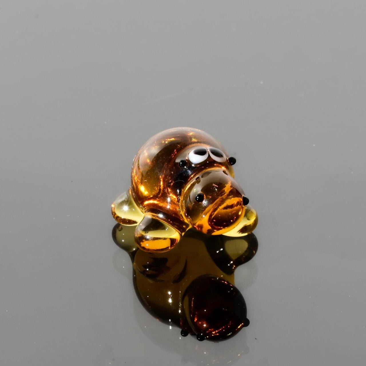 House Hippo Figurine, Blown Glass Animals, Tiny Glass Animals, Whimsical Glass Hippo Gifts, Glass Animals, Safari Animals, Mini Figurine