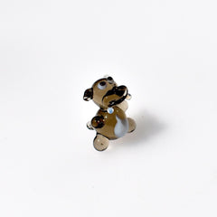 Tiny Glass Animals Hippo Figurine, Hippo Gifts, Miniature Glass Animals, Safari Animals, Hippo Statue, Lampwork Glass, Hippopotamus Gift