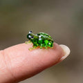 Glass Animal Figurines, Glass Frog, Glass Animals, Tiny Glass Animals, Miniature Glass Animals, Cute Frog, Lampwork Glass, Frog Gifts