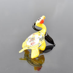 Blown Glass Turtle Figurine, Sea Turtle Gifts, Blown Glass Animals, Coastal Decor, Whimsical Art, Turtle Gifts, Sea Turtle Decor