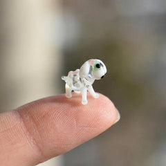 Tiny Glass Animals, Glass Sheep, Mini Glass Animals, Sheep Figurine, Sheep Ornament, Sheep Gifts, Farm Decor, Hand Blown Glass, Glass Animal