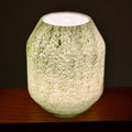 Hand Blown Green Vase Lamp