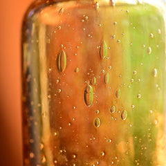 Hand Blown Amber Glass Reed Diffuser Bottle